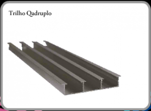 trilho quadruplo